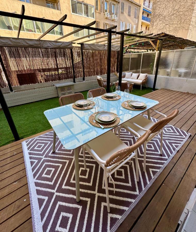 马赛Cocon 2 Pieces Avec Grande Terrasse A Vauban公寓 外观 照片